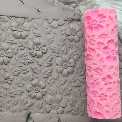 Hedgerow Blossom Texture Roller – 40×40×120 mm_img_2