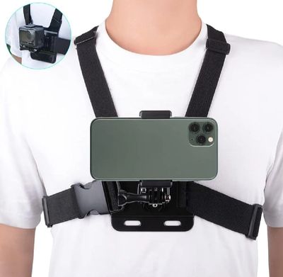DJI Osmo Action, Insta360 chest mount mobile holder,_img_1