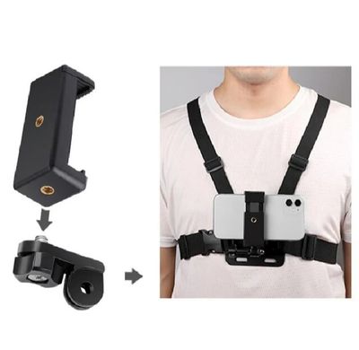 DJI Osmo Action, Insta360 chest mount mobile holder,_img_5