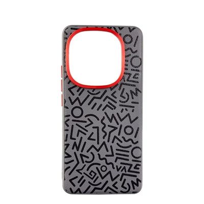 IQOO Z10turbo phone case plain leather Chinese style leather case Pro metal lens ring_img_4