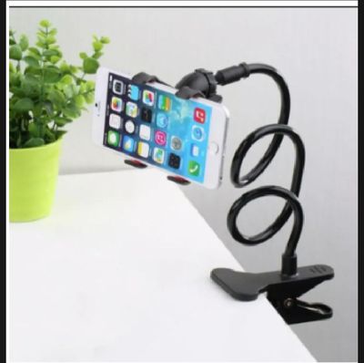 Trendy Gadget Universal Flexible Mobile Phone Holder Stand - Black_img_1