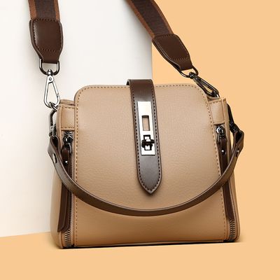High-quality Messenger Bags For Women Luxury Crossbody Shoulder Bags Female(khaki)_img_1