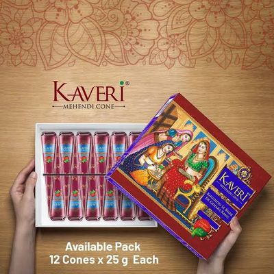 Kaveri Mehedi Cone Rich Color – 1 Cone(20gm)_img_2