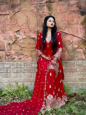🌟 Luxury Indian Fox Georgette Three Piece Set – Shine with Elegance! 🌟_img_0