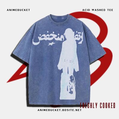 Y2K ARAB || BLUE WASHED TEE_img_0