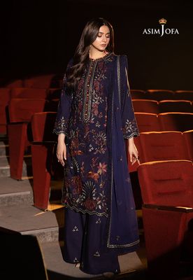 Asim Jofa - Embroidered Silk 3 Pcs_img_0