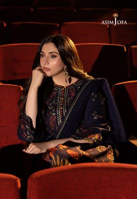 Asim Jofa - Embroidered Silk 3 Pcs_img_2