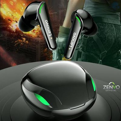 Lenovo XT92 TWS True Wireless Bluetooth Gaming Earbuds – Black Color_img_3