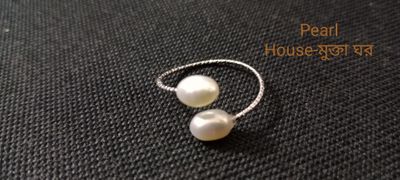 Pearl Adjustable Finger Ring_img_2