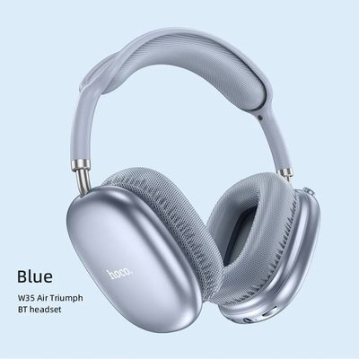 Hoco W35 Air Wireless Headphone – Silver, Black, Green, Blue_img_3