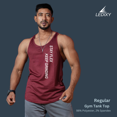 Regular Gym Tank Top A43_img_2