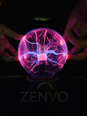 Globe Shape Magic Plasma Ball Light-5 Inch_img_0