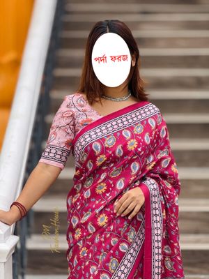 ডিজিটাল প্রিন্ট শাড়ি (ব্লাউজ সহ)_img_3