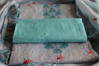 Womens Pale Blue Premium Embroidery Three Piece_img_3
