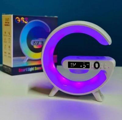 🌀 Intelligent Atmosphere RGB Bluetooth Speaker with Wireless Charger – একসাথে আলো, মিউজিক আর চার্জিং! 🔊✨_img_2