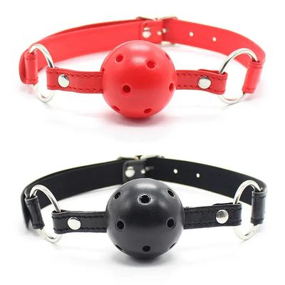 Safety Silicone Restraints Mouth Gag Ball Adult Sex Games BDSM Bondage Bondage Slave Ball Erotic Sex Toys For Woman Couples_img_5