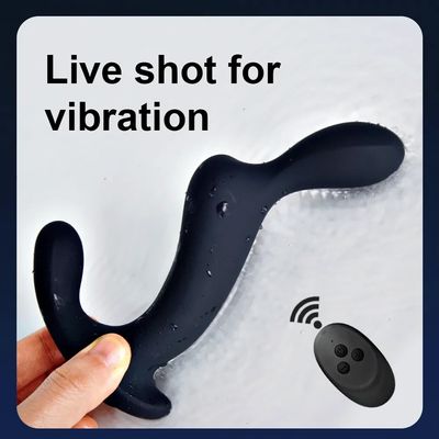 Prostate Massager Anal Vibrator Testicle Anal Stimulator Anal Butt Plug Cock Vibrator Male Masturbator Anus Sex Toys For Men Gay_img_1