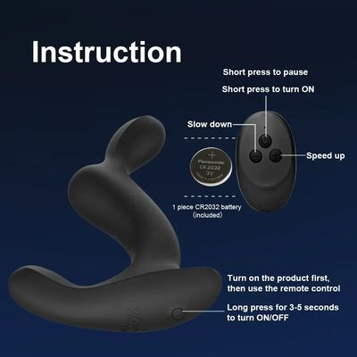 Prostate Massager Anal Vibrator Testicle Anal Stimulator Anal Butt Plug Cock Vibrator Male Masturbator Anus Sex Toys For Men Gay_img_5