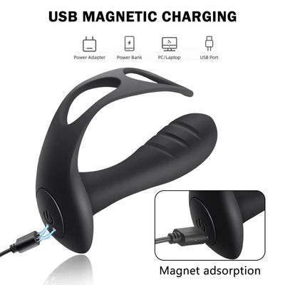 Male Prostate Massage Vibrator Anal Plug Wireless Control Wear Silicone Stimulate Massager Delay Ejaculation Ring Toy for Men_img_5