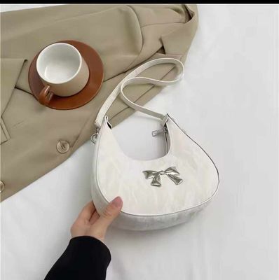 Metal bow crossbody bag👜Metarial_img_1