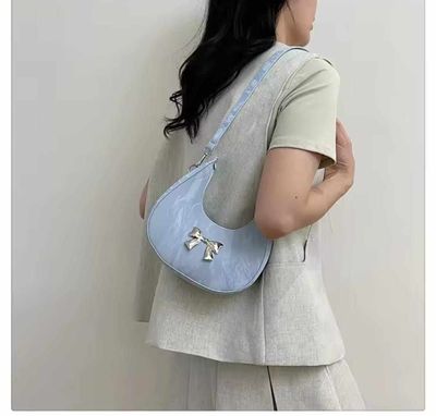 Metal bow crossbody bag👜Metarial_img_5