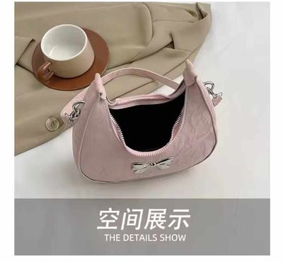 Metal bow crossbody bag👜Metarial_img_6
