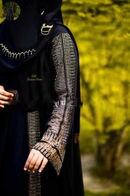 লাক্সারি আবায়া ফুল সেট (হিজাব ফ্রি)_img_1