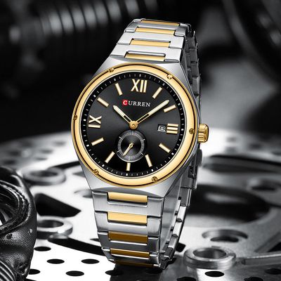 CURREN 8471 New Luxury Luminous Calendar Waterproof Men's Quartz Watches Original Casual Wrist Watch Stainless Steel Clock Reloj_img_6