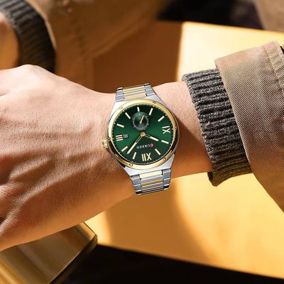 CURREN 8471 New Luxury Luminous Calendar Waterproof Men's Quartz Watches Original Casual Wrist Watch Stainless Steel Clock Reloj_img_9
