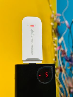 4G LTE WiFi Modem- Support All Bangladesh SIM Cards- White Color_img_0