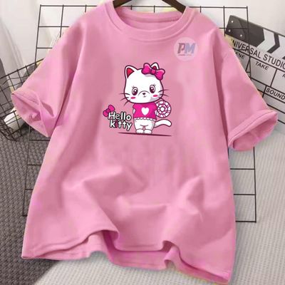 লেডিস টিশার্ট (Hello Kitty) (৫ টি কালার আছে)_img_0
