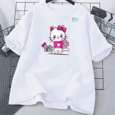 লেডিস টিশার্ট (Hello Kitty) (৫ টি কালার আছে)_img_1