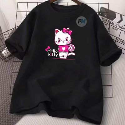 লেডিস টিশার্ট (Hello Kitty) (৫ টি কালার আছে)_img_2