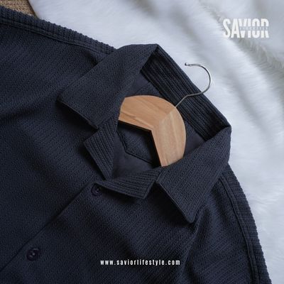Deep Ash - Drop Shoulder Cuban Shirt_img_2