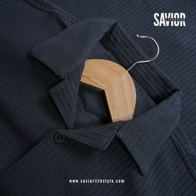 Deep Ash - Drop Shoulder Cuban Shirt_img_0