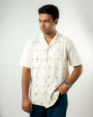 Premium Quality Oversize Cuban Shirt - Dhakai_img_0