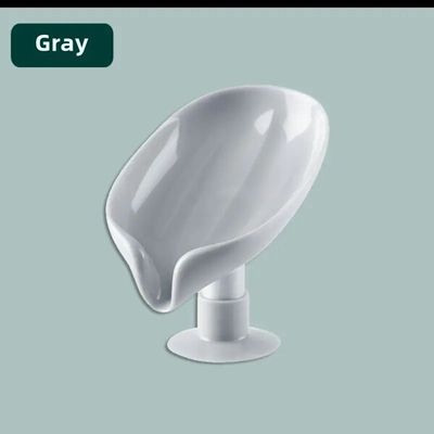 Portable Anti-slip Soap Holder Leaf Shape - লিফ শেইপ পোর্টেবল সোপ হোল্ডার_img_4