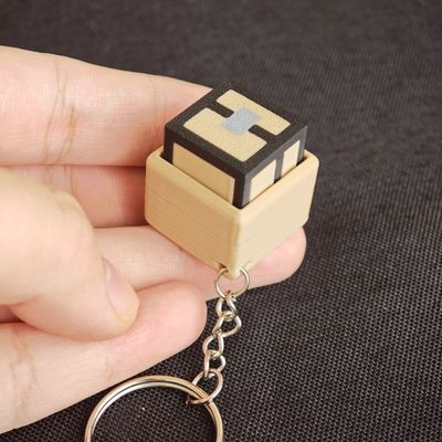 Minecraft Themed Switch Tester Keychain with Switch_img_2