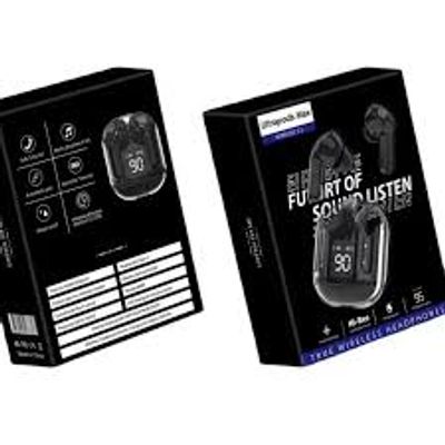 Ultrapods Max Wireless Airbuds Transparent Airbuds_img_3