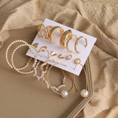 9 Pair Earrings Set_img_1