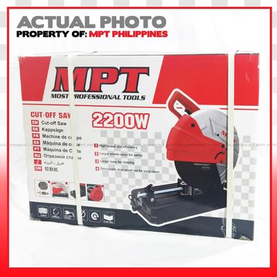 MPT Cut off Saw, 2200w, Disc: 355mm/ 14'', Bore: 25.4mm/ 1", Model: MCOS3557B_img_6