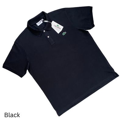 Lacoste Men's Black Polo T-shirt_img_1