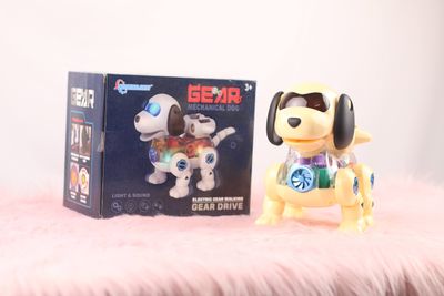 Electric Gear Mechanical Dog Toy