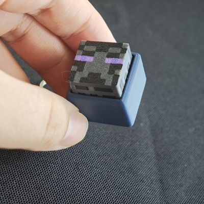 Minecraft Creeper Themed Switch Tester Keychain with Switch_img_3