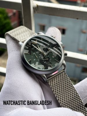 Armani Mesh Chain Matte Camouflage Dial_img_0