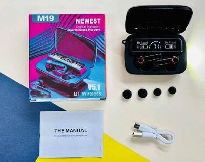 M19 TWS Wireless Bluetooth 5.1 Earbuds - Featuring Touch Control, HD Mirror, and the Latest Updates for Enhanced Performance_img_5
