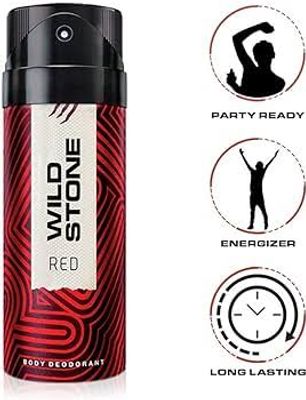 Wild Stone - Red Deodorant Body Spray for Men - 150m_img_1