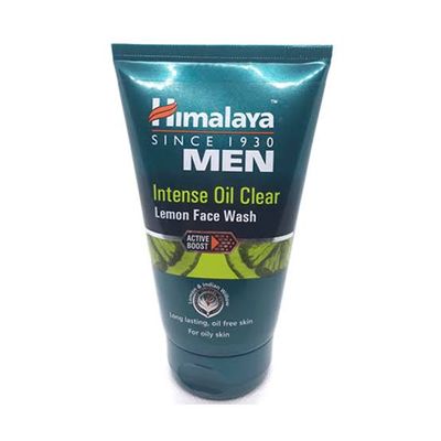 Himalaya Men Intense Oil Clear Lemon Facewash(50ml)_img_1