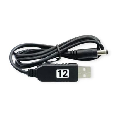 5V to 12V DC Booster Cable for Mini UPS | DC Step-Up Converter with 2.1x5.5mm Plug_img_0