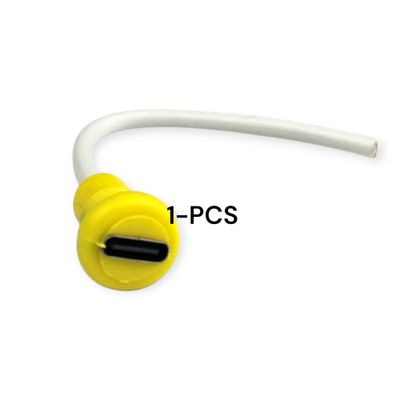 Type-C Female Connector with Attached Wire | USB-C Socket to Open End Cable_img_0